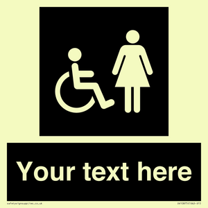 Custom information: black panel disabled and female